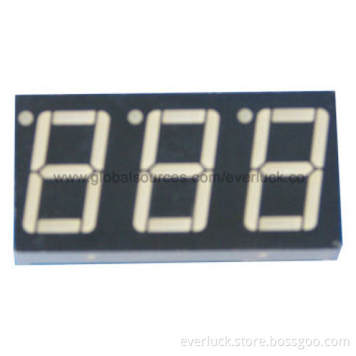 3-digital 7-segment LED Displays
